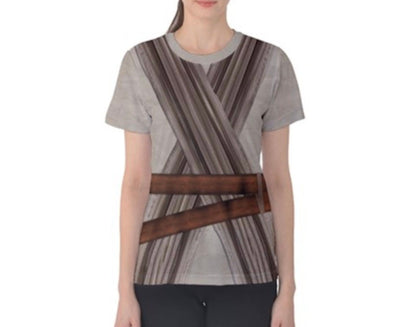 READY-to-SHIP [S] Women's Rey Force Awakens Inspired ATHLETIC Shirt
