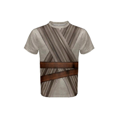 READY-to-SHIP [XS] Men's Rey Force Awakens Inspired Athletic Shirt