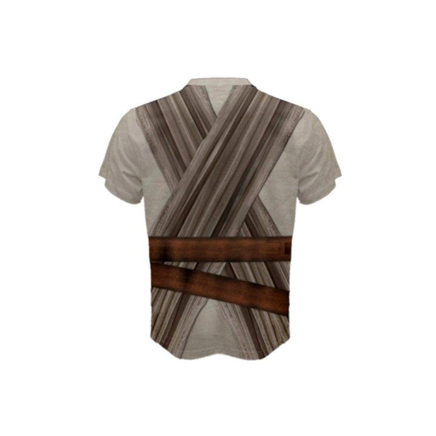 READY-to-SHIP [XS] Men's Rey Force Awakens Inspired Athletic Shirt