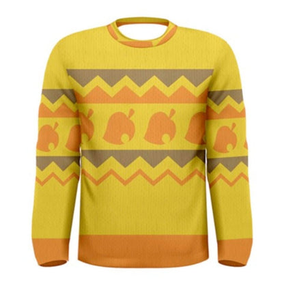 Men's Tom Nook Inspired Long Sleeve Shirt