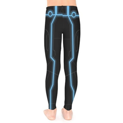 READY-to-SHIP [8] Baby / Kid's Tron Legacy Inspired Leggings