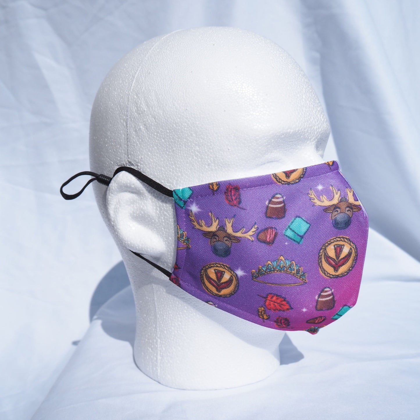 READY-to-SHIP Anna Frozen Inspired Face Mask with Filter Pocket