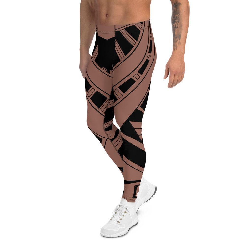 READY-to-SHIP [S] Men's Maui Inspired Leggings