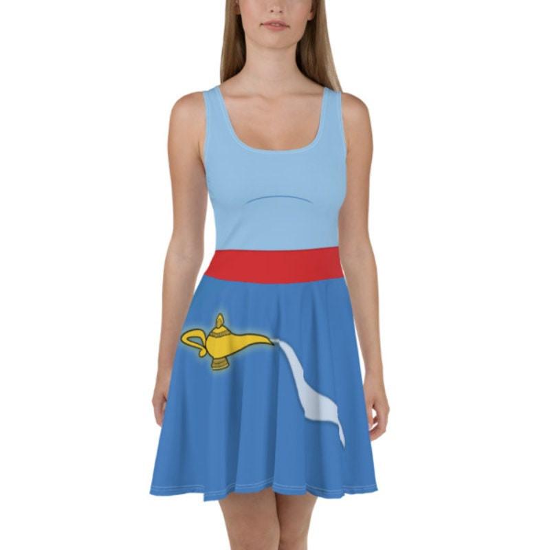 Women's Genie Inspired Skater Dress