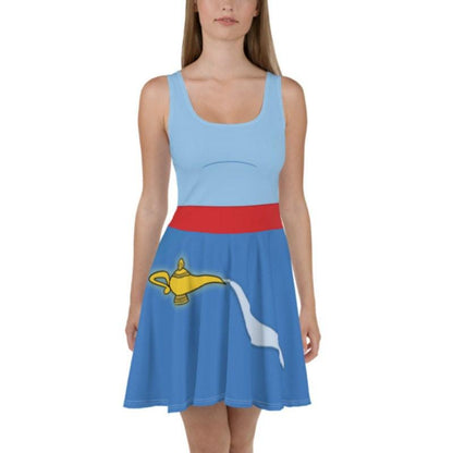 Women's Genie Inspired Skater Dress
