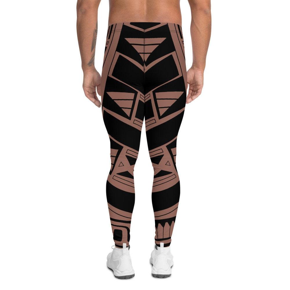READY-to-SHIP [S] Men's Maui Inspired Leggings