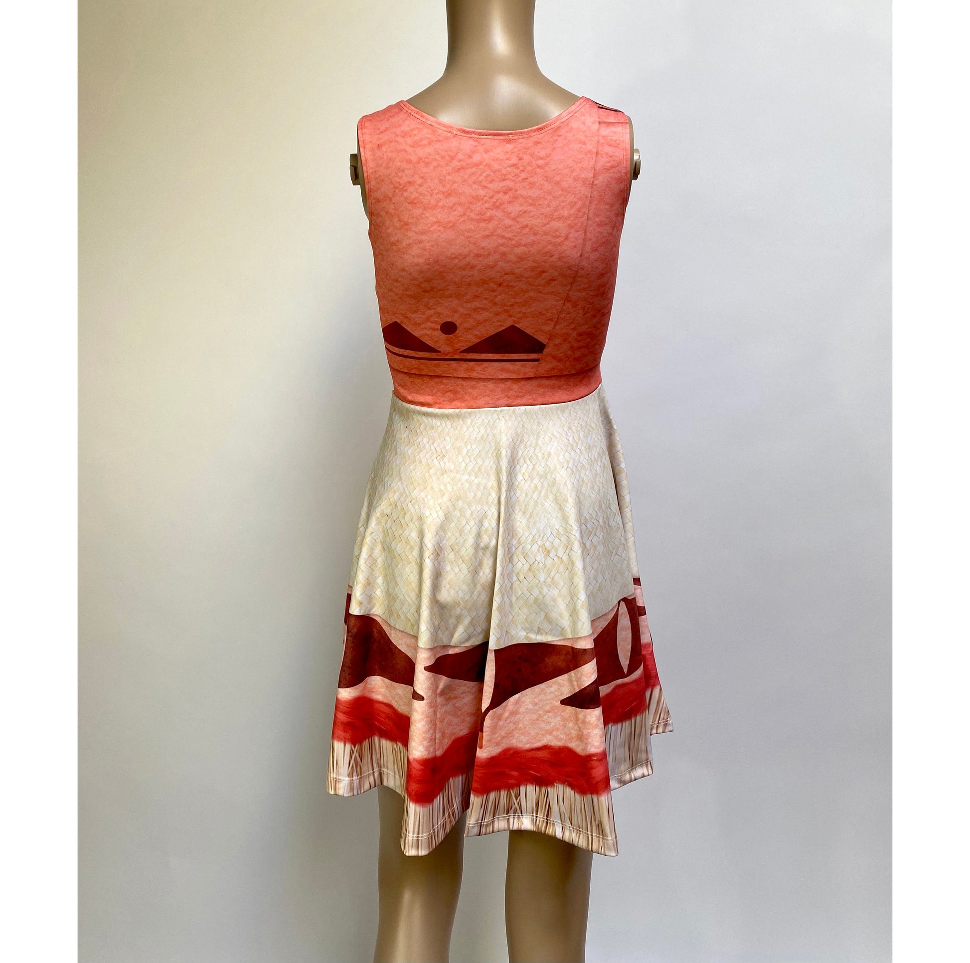 READY-to-SHIP [3XL] Women's Grandma Tala Inspired Skater Dress