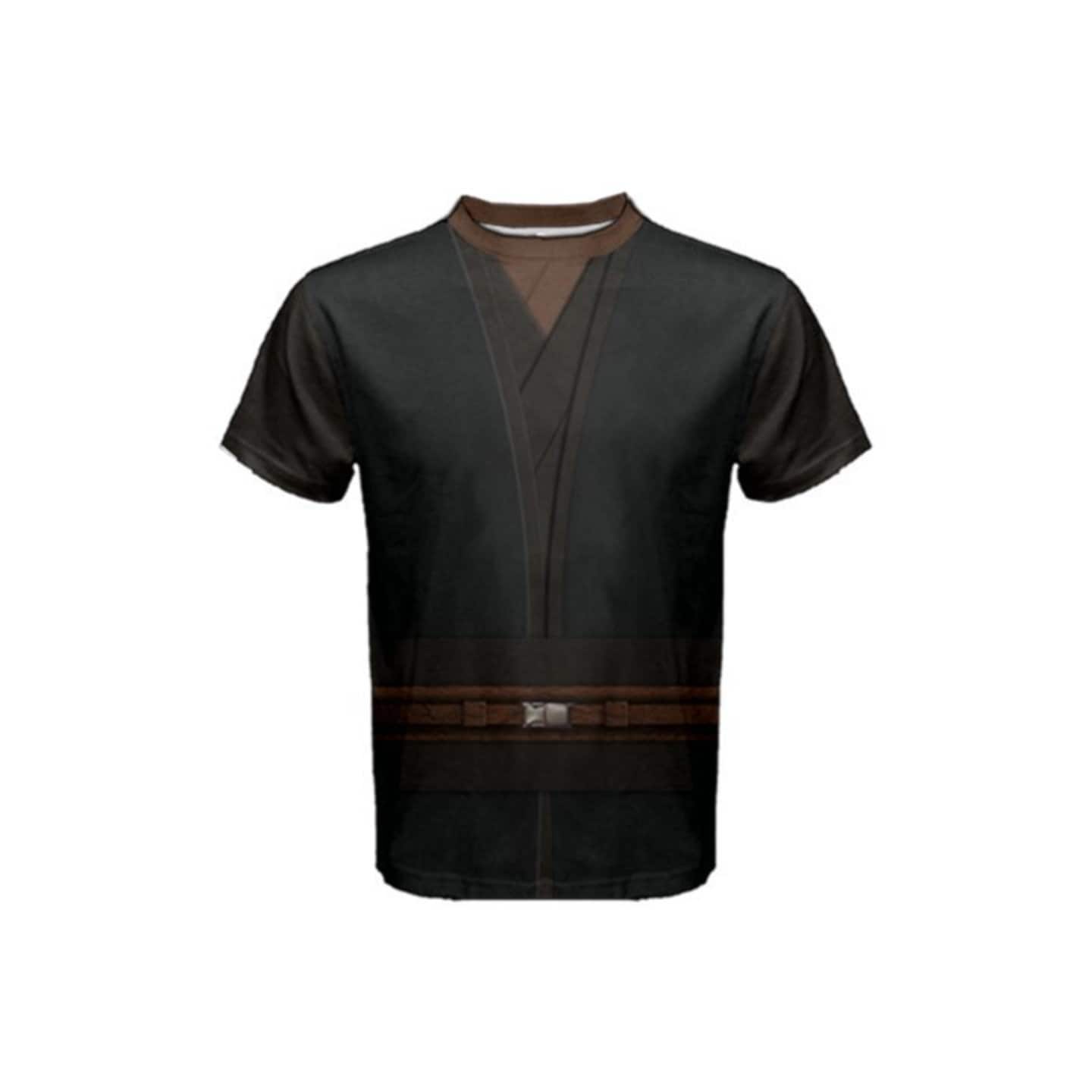 Men's Anakin Skywalker Jedi Inspired Short Sleeve Shirt