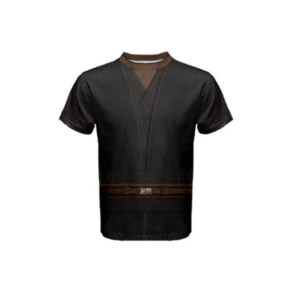 Men's Anakin Skywalker Jedi Inspired Short Sleeve Shirt