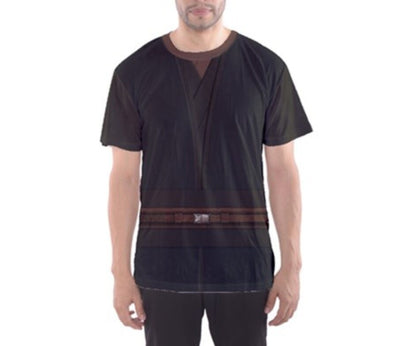 Men's Anakin Skywalker Jedi Inspired ATHLETIC Short Sleeve Shirt