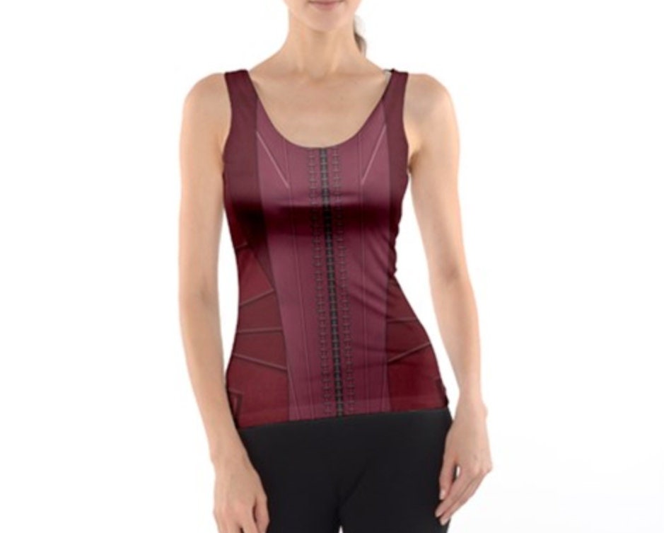 Women's Wanda Scarlet Witch Inspired Tank Top