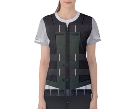 Women's Yelena Widow Inspired Short Sleeve Shirt