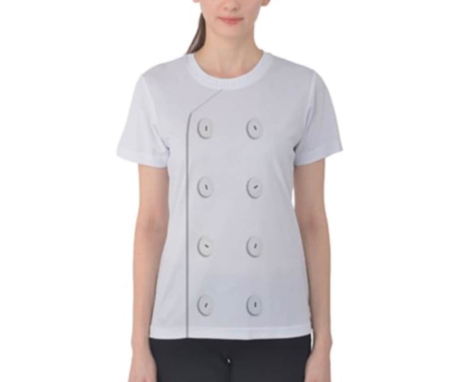 Women's Chef Inspired ATHLETIC Short Sleeve Shirt