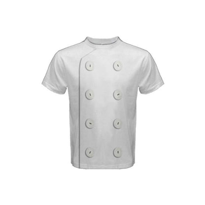 Men's Chef Inspired Short Sleeve Shirt