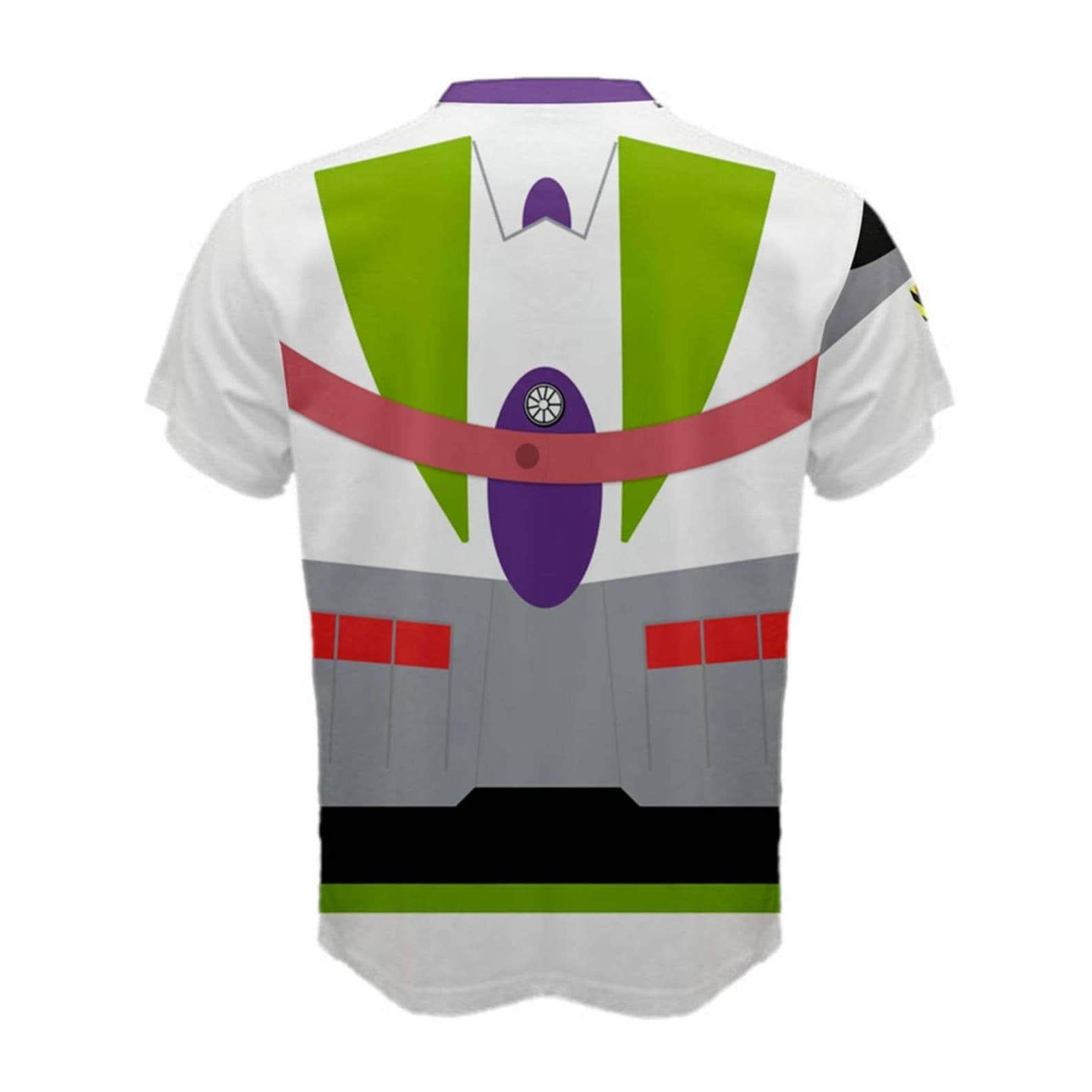 READY-to-SHIP [M] Men's Mrs. Nesbit Buzz Lightyear Inspired ATHLETIC Shirt