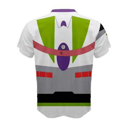 READY-to-SHIP [M] Men's Mrs. Nesbit Buzz Lightyear Inspired ATHLETIC Shirt