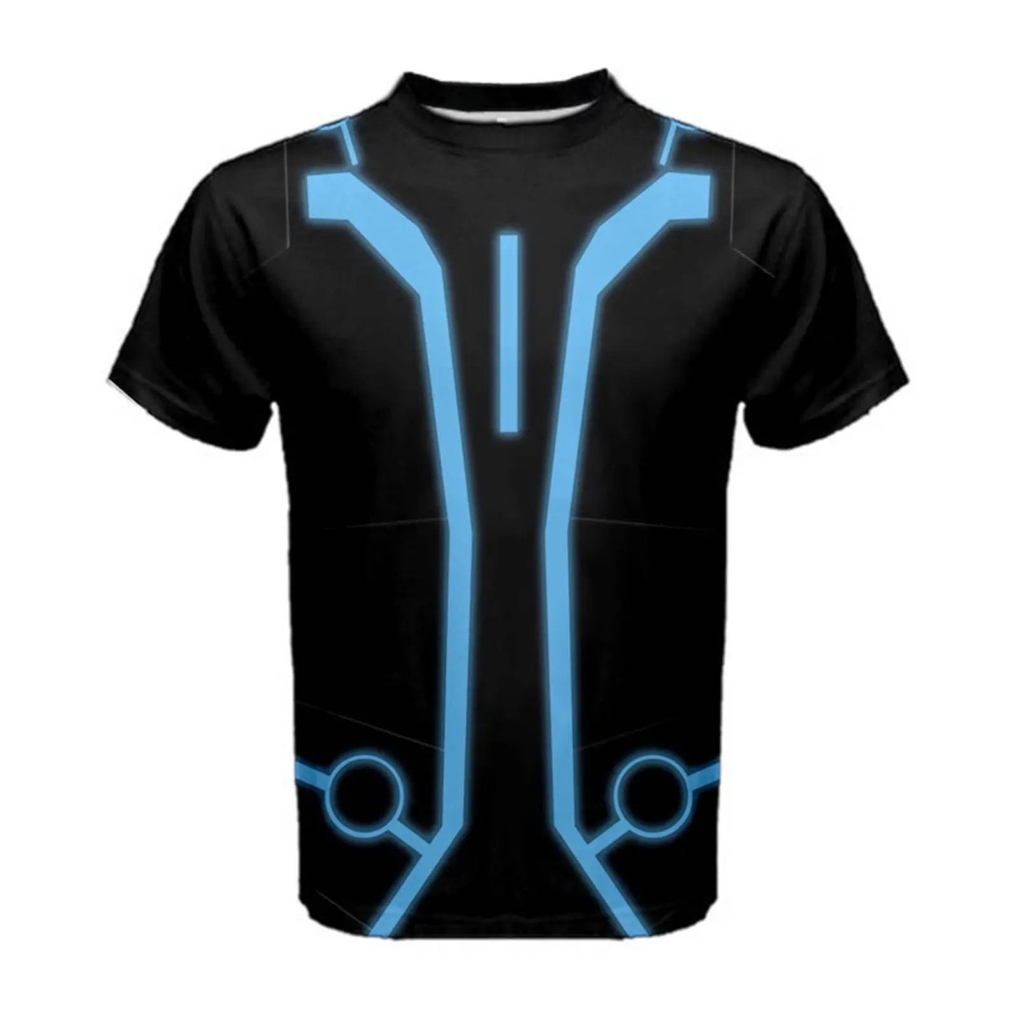 READY-to-SHIP [M] Men's Tron Inspired ATHLETIC Shirt