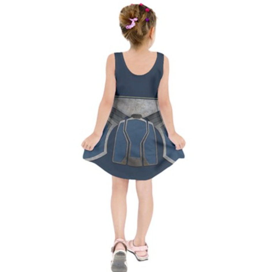 READY-to-SHIP [10] Kid's Mandalore Ahsoka Tano Inspired Sleeveless Dress