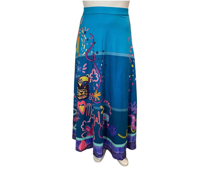 READY-to-SHIP [L] Mirabel Inspired Flared Maxi Skirt