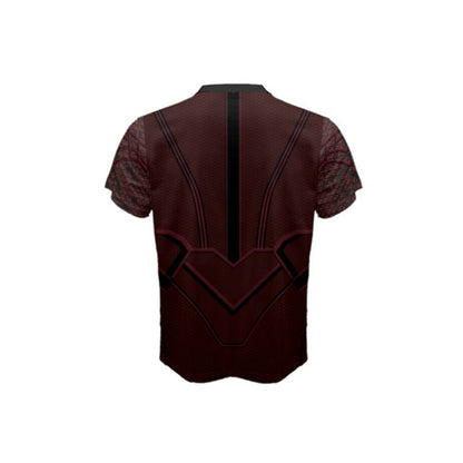 READY-to-SHIP [XL] Men's Scarlet Witch Inspired Athletic Shirt