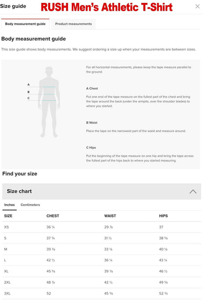 READY-to-SHIP [S] Men's Anger Inspired ATHLETIC Shirt