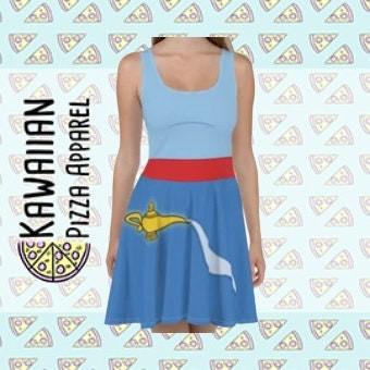 Women's Genie Inspired Skater Dress
