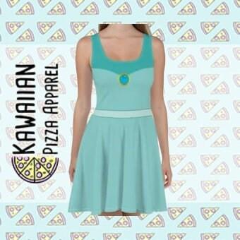 Women's Princess Princess Jasmine Inspired Skater Dress