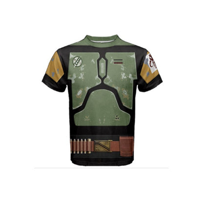 Men's Boba Fett Book of Boba Fett Inspired ATHLETIC Short Sleeve Shirt