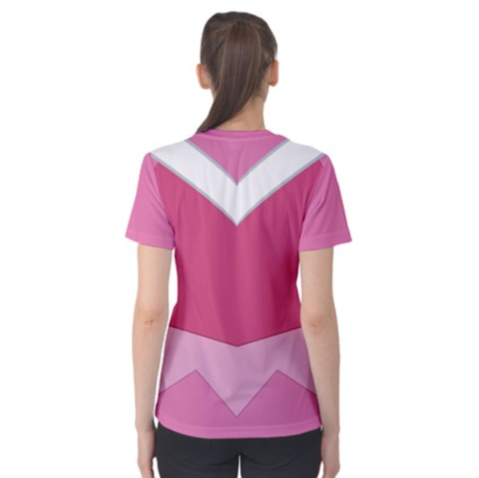 Women's Aurora Sleeping Beauty Inspired Short Sleeve Shirt