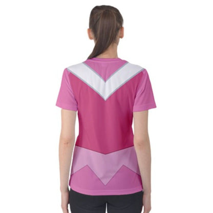 Women's Aurora Sleeping Beauty Inspired Short Sleeve Shirt