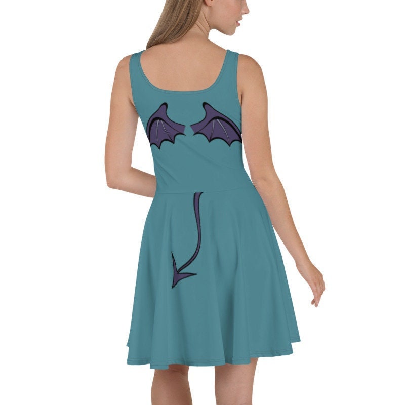 READY-to-SHIP Panic Inspired Skater Dress: Women's 2XL Polyester Spandex