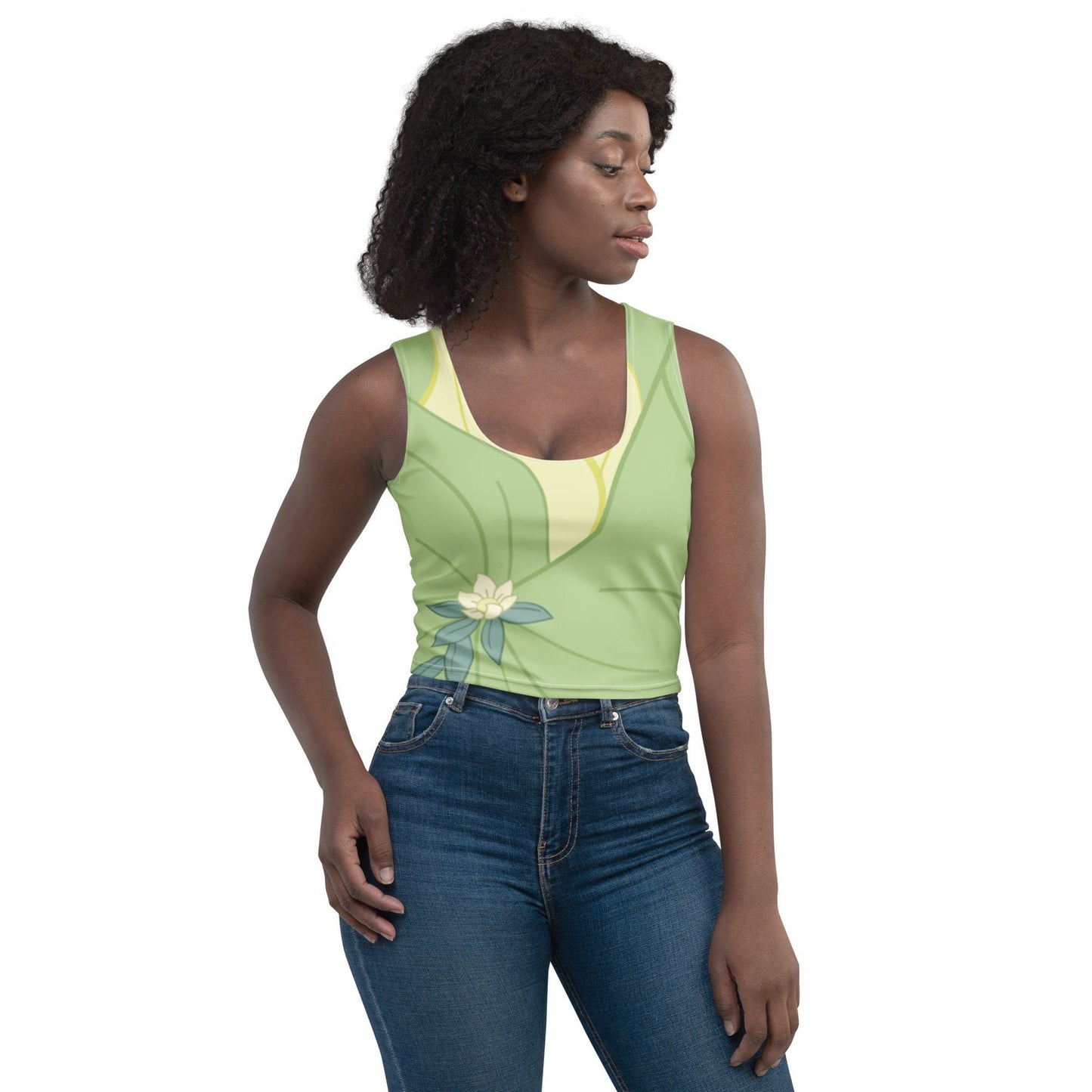 Women's Tiana Inspired Crop Top