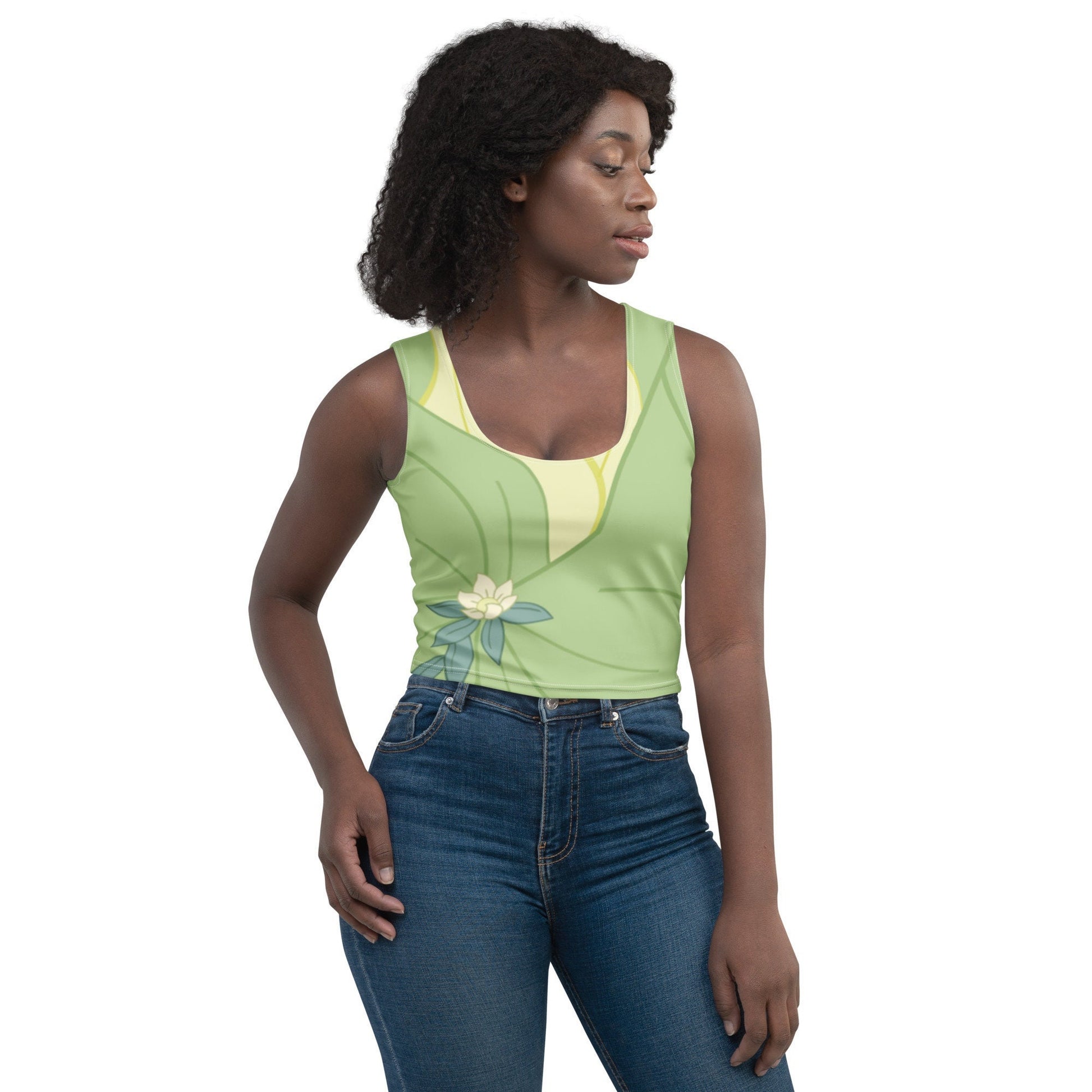 Women's Tiana Inspired Crop Top
