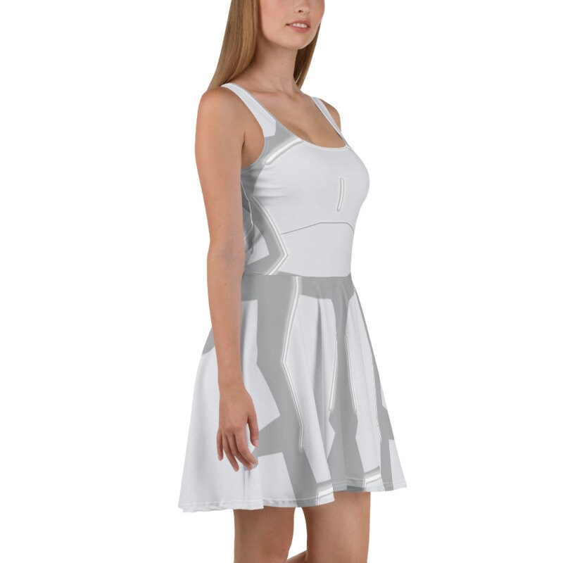 RUSH ORDER: Gem Siren Tron Legacy Inspired Skater Dress