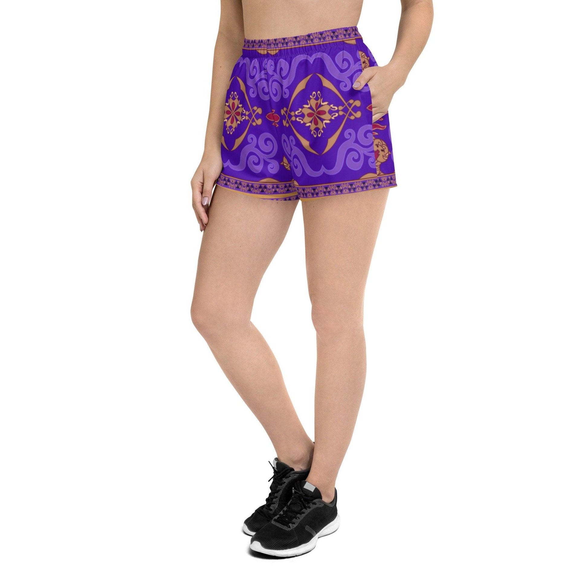 RUSH ORDER: Women’s Magic Carpet Inspired Recycled Athletic Shorts