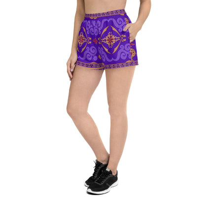 RUSH ORDER: Women’s Magic Carpet Inspired Recycled Athletic Shorts