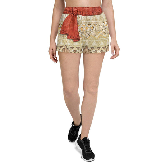 Unisex Moana Inspired Recycled Athletic Shorts