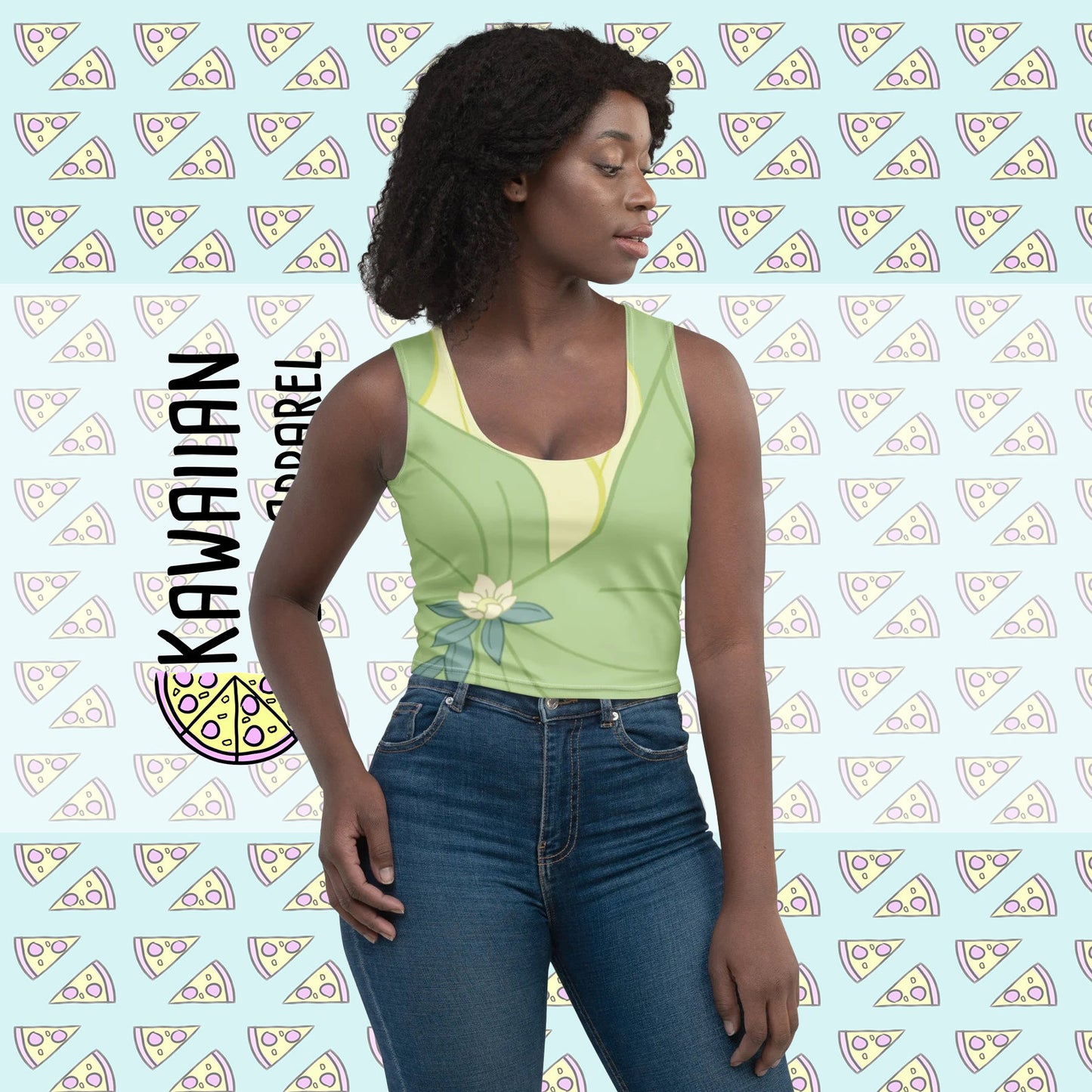Women's Tiana Inspired Crop Top
