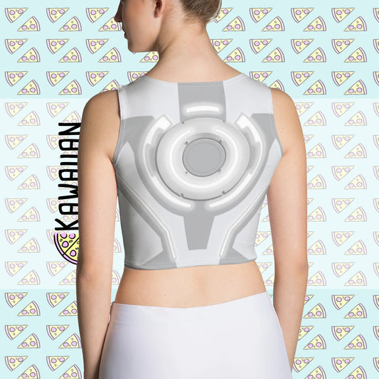 Women's Gem Siren Tron Legacy Inspired Crop Top
