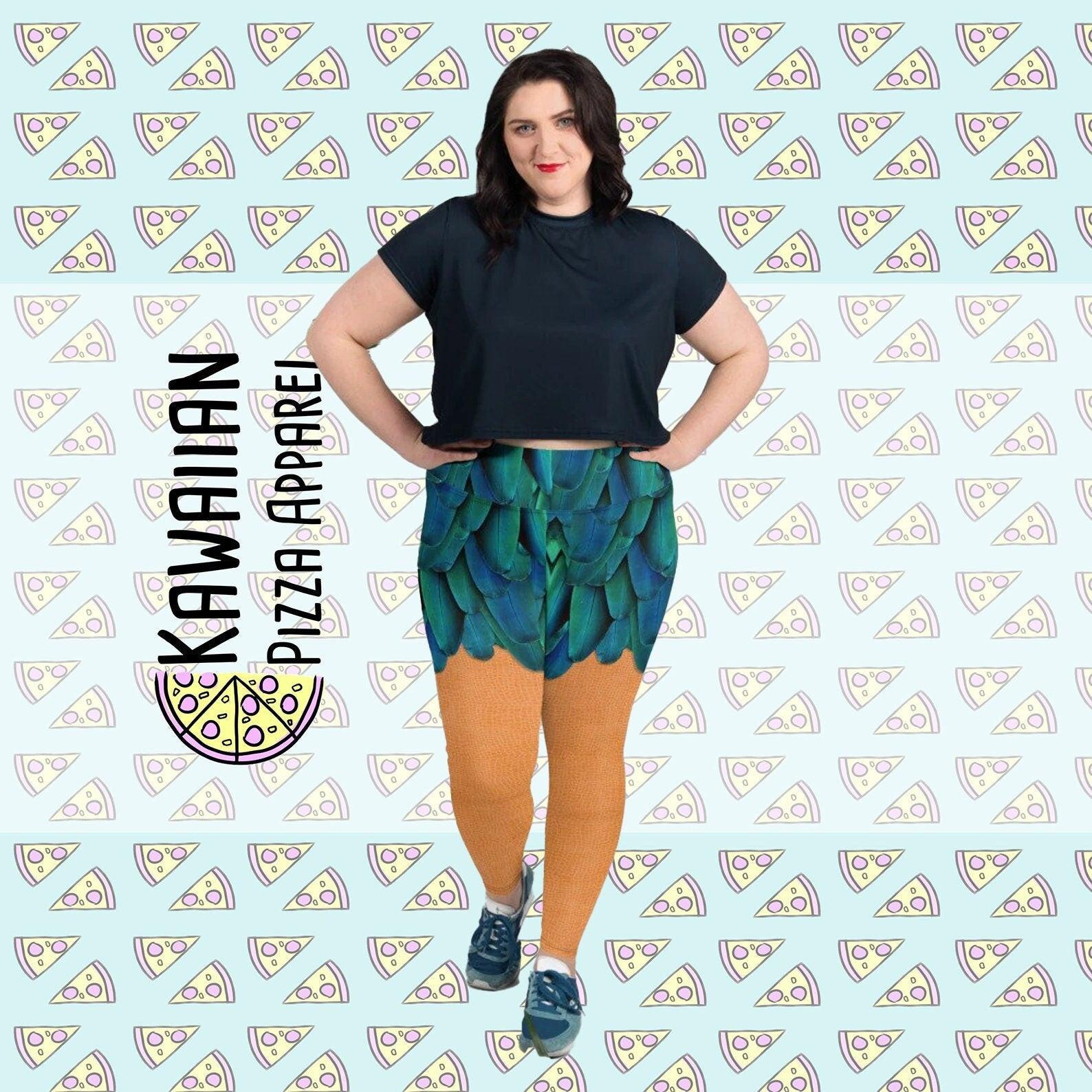 Women's Heihei Inspired All-Over Print Plus Size Leggings