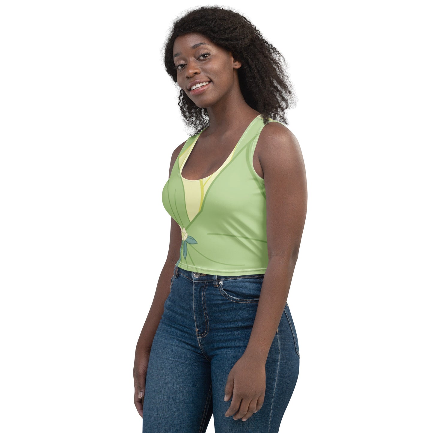 RUSH ORDER: Tiana Princess and the Frog Inspired Crop Top