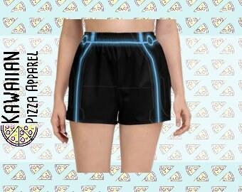 Unisex Tron Inspired Recycled Athletic Shorts