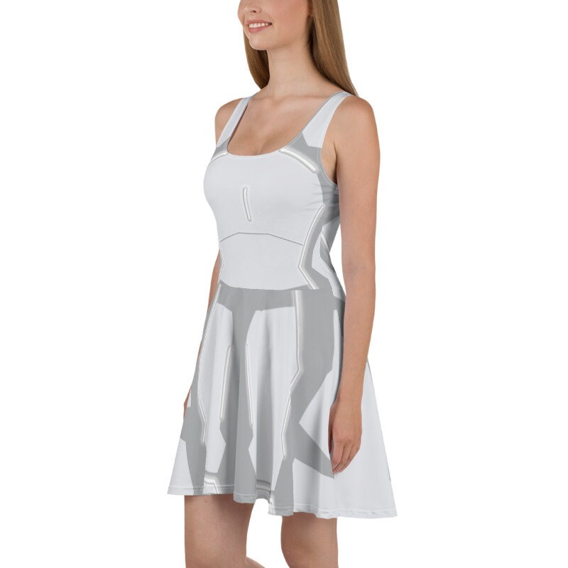 RUSH ORDER: Gem Siren Tron Legacy Inspired Skater Dress