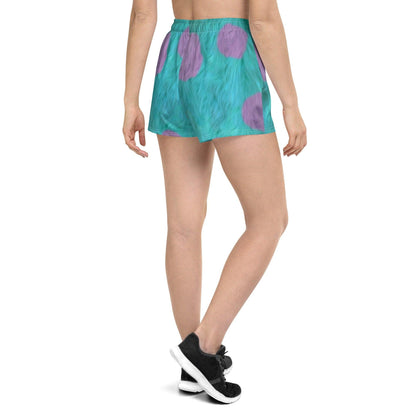 RUSH ORDER: Women’s Sulley Monsters Inc Inspired Recycled Athletic Shorts