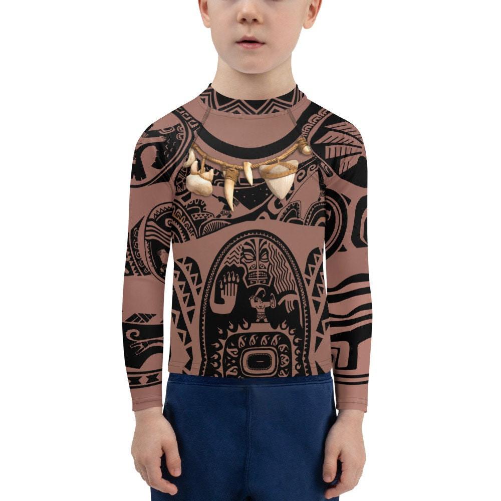 RUSH ORDER: Kids Maui Inspired Long Sleeve ATHLETIC Shirt