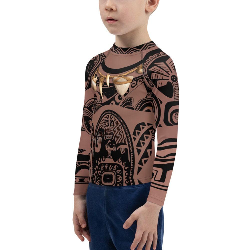 RUSH ORDER: Kids Maui Inspired Long Sleeve ATHLETIC Shirt