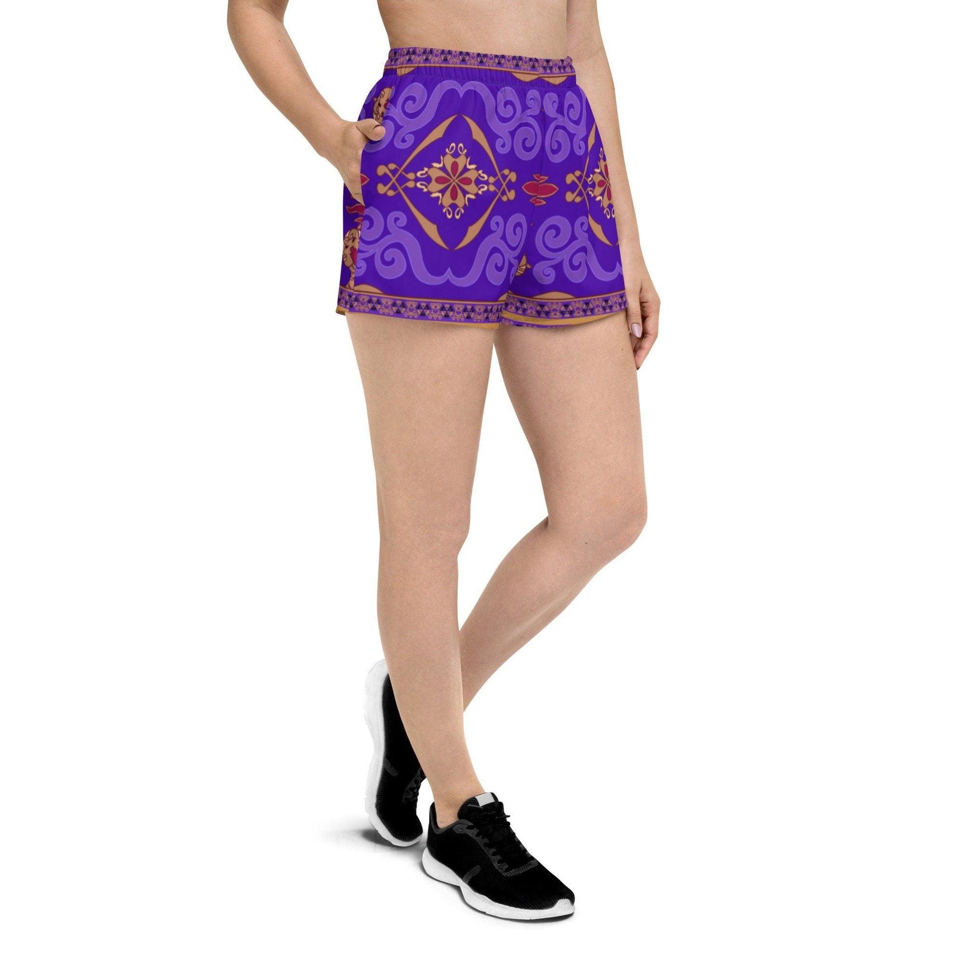 RUSH ORDER: Women’s Magic Carpet Inspired Recycled Athletic Shorts
