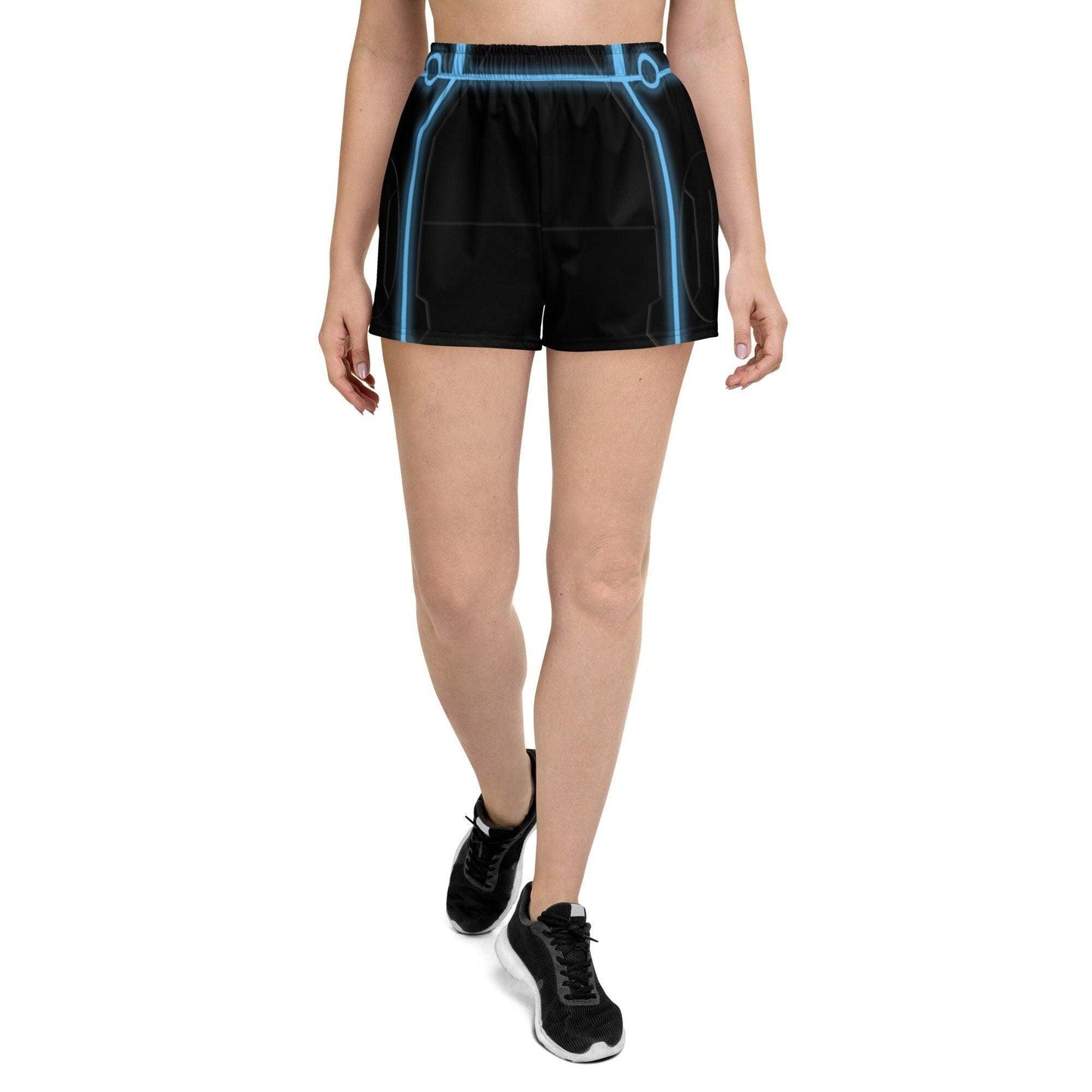 Unisex Tron Inspired Recycled Athletic Shorts