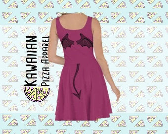 READY-to-SHIP [2XL, 3XL] Women's Pain Inspired Skater Dress