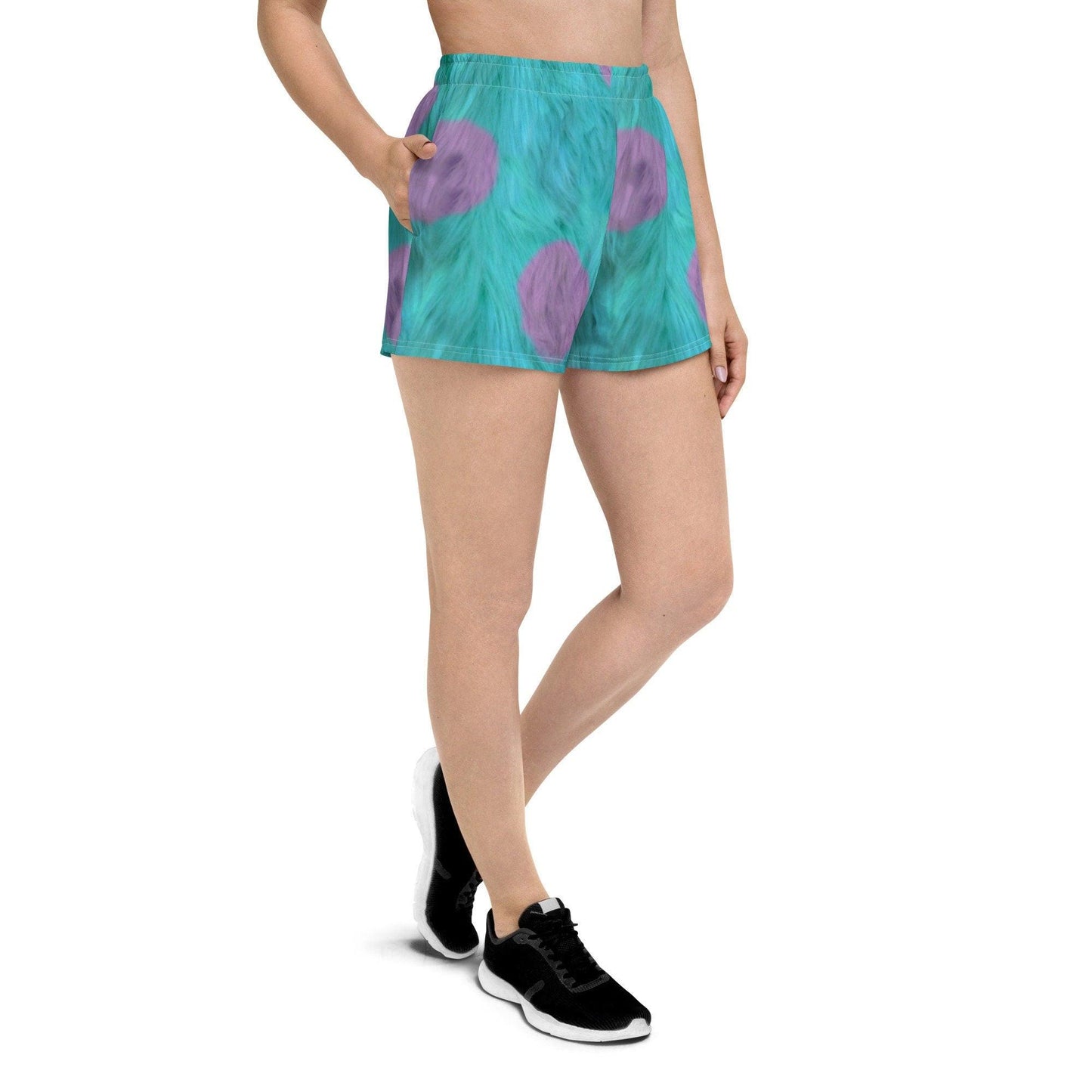 RUSH ORDER: Women’s Sulley Monsters Inc Inspired Recycled Athletic Shorts